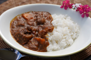 ホロホロの食感！鹿の柔らかスジ肉カレー