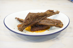 まるごとカブリつけ！鹿アバラ肉の生姜煮込み