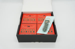 【常温ギフト便】大槌鹿のコク旨シチュー4缶＋キーホルダーセット