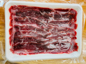 大槌特製 鹿しゃぶしゃぶ　さっとお湯に通すだけ　